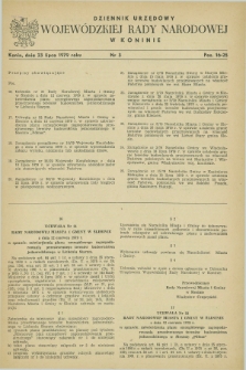 Dziennik Urzędowy Wojewódzkiej Rady Narodowej w Koninie. 1979, nr 3 (23 lipca)
