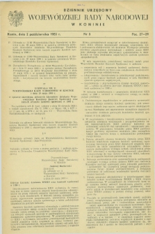 Dziennik Urzędowy Wojewódzkiej Rady Narodowej w Koninie. 1980, nr 5 (2 października)