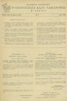 Dziennik Urzędowy Wojewódzkiej Rady Narodowej w Koninie. 1983, nr 2 (28 marca)