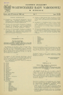 Dziennik Urzędowy Wojewódzkiej Rady Narodowej w Koninie. 1984, nr 7 (19 kwietnia)