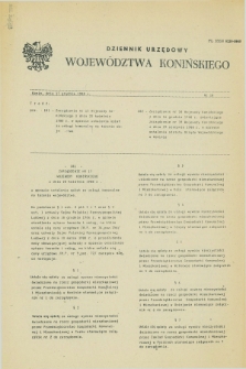 Dziennik Urzędowy Województwa Konińskiego. 1988, nr 18 (17 grudnia)