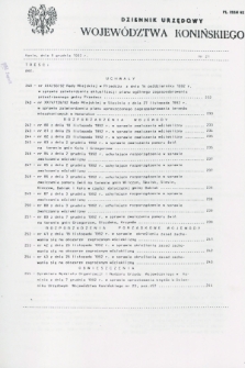 Dziennik Urzędowy Województwa Konińskiego. 1992, nr 21 (9 grudnia)