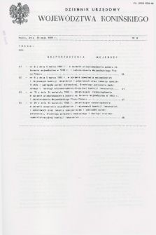 Dziennik Urzędowy Województwa Konińskiego. 1993, nr 8 (20 maja)