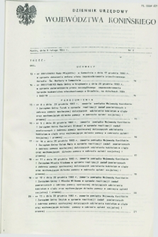 Dziennik Urzędowy Województwa Konińskiego. 1994, nr 2 (9 lutego)
