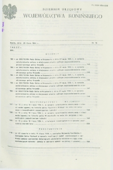 Dziennik Urzędowy Województwa Konińskiego. 1994, nr 18 (20 lipca)