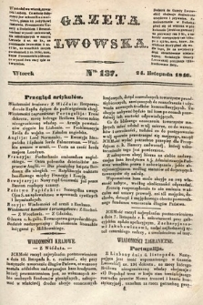 Gazeta Lwowska. 1846, nr 137