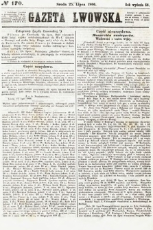 Gazeta Lwowska. 1866, nr 170