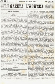 Gazeta Lwowska. 1866, nr 171