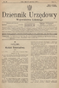 Dziennik Urzędowy Województwa Łódzkiego. 1926, nr 38