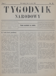 Tygodnik Narodowy. 1918, nr 8