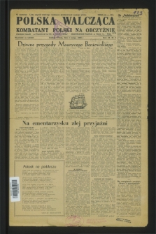 Polska Walcząca - Kombatant Polski na Obczyźnie = Fighting Poland : Polish Weekly. 1949, Nr. 5 (5 lutego)