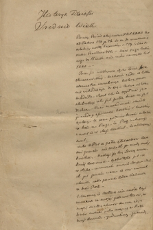 „Historia filozofii w średnich wiekach, pisane w r. 1850”