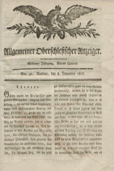 Allgemeiner Oberschlesischer Anzeiger. Jg.7, Quartal 4, Nro. 90 (8 November 1817)