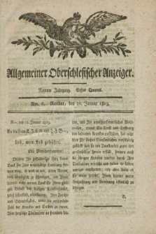 Allgemeiner Oberschlesischer Anzeiger. Jg.9, Quartal 1, Nro. 6 (20 Januar 1819)