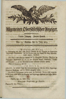 Allgemeiner Oberschlesischer Anzeiger. Jg.9, Quartal 2, Nro. 50 (23 Juny 1819)