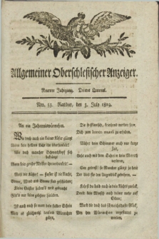 Allgemeiner Oberschlesischer Anzeiger. Jg.9, Quartal 3, Nro. 53 (3 July 1819)