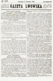 Gazeta Lwowska. 1866, nr 177