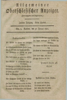 Allgemeiner Oberschlesischer Anzeiger. Jg.12, Quartal 1, Nro. 9 (30 Januar 1822)