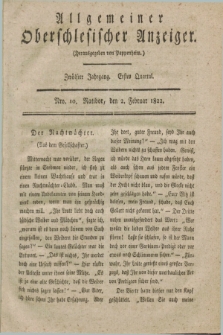 Allgemeiner Oberschlesischer Anzeiger. Jg.12, Quartal 1, Nro. 10 (2 Februar 1822)