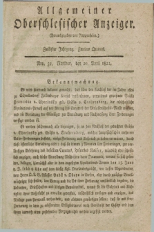 Allgemeiner Oberschlesischer Anzeiger. Jg.12, Quartal 2, Nro. 32 (20 April 1822)