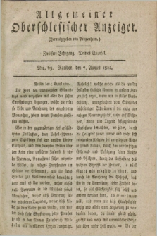 Allgemeiner Oberschlesischer Anzeiger. Jg.12, Quartal 3, Nro. 63 (7 August 1822)