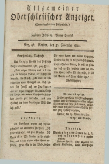 Allgemeiner Oberschlesischer Anzeiger. Jg.12, Quartal 4, Nro. 96 (30 November 1822)