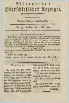 Allgemeiner Oberschlesischer Anzeiger. Jg.14, Quartal 2, Nro. 35 (1 Mai 1824)