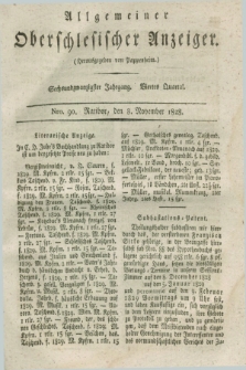 Allgemeiner Oberschlesischer Anzeiger. Jg.26, Quartal 4, Nro. 90 (8 November 1828)