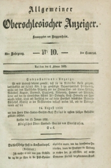 Allgemeiner Oberschlesischer Anzeiger. Jg.33, Quartal 1, № 10 (4 Februar 1835)