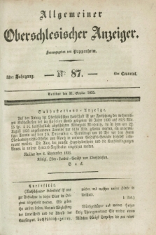 Allgemeiner Oberschlesischer Anzeiger. Jg.33, Quartal 4, № 87 (31 October 1835)