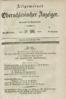 Allgemeiner Oberschlesischer Anzeiger. Jg.33, Quartal 4, № 96 (2 December 1835)