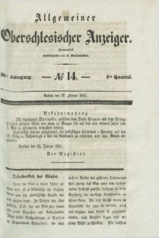 Allgemeiner Oberschlesischer Anzeiger. Jg.39, Quartal 1, № 14 (17 Februar 1841)