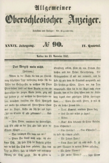 Allgemeiner Oberschlesischer Anzeiger. Jg.39, Quartal 4, № 90 (10 November 1841)