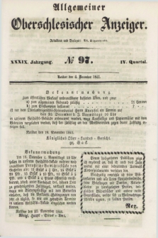 Allgemeiner Oberschlesischer Anzeiger. Jg.39, Quartal 4, № 97 (4 December 1841)