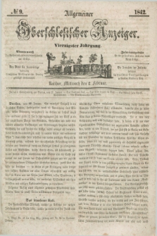 Allgemeiner Oberschlesischer Anzeiger. Jg.40, № 9 (2 Februar 1842) + dod.