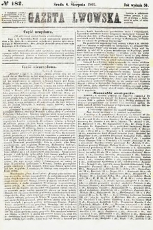 Gazeta Lwowska. 1866, nr 182