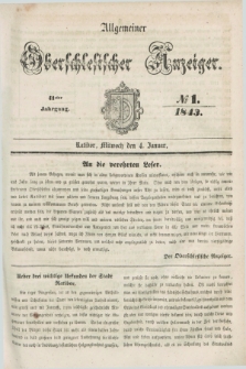 Allgemeiner Oberschlesischer Anzeiger. Jg.41, № 1 (4 Januar 1843)