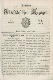 Allgemeiner Oberschlesischer Anzeiger. Jg.41, № 3 (11 Januar 1843)