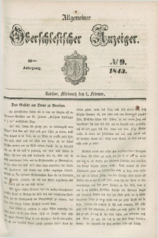 Allgemeiner Oberschlesischer Anzeiger. Jg.41, № 9 (1 Februar 1843)