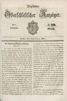 Allgemeiner Oberschlesischer Anzeiger. Jg.41, № 20 (11 März 1843)