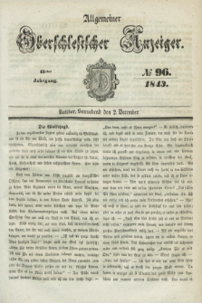 Allgemeiner Oberschlesischer Anzeiger. Jg.41, № 96 (2 December 1843)