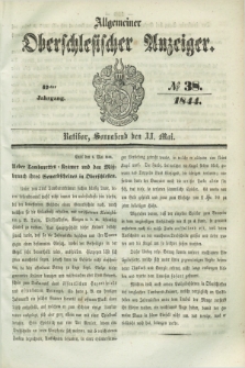 Allgemeiner Oberschlesischer Anzeiger. Jg.42, № 38 (11 Mai 1844) + dod.