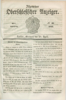 Allgemeiner Oberschlesischer Anzeiger. Jg.43, № 35 (30 April 1845)