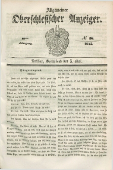 Allgemeiner Oberschlesischer Anzeiger. Jg.43, № 36 (3 Mai 1845)