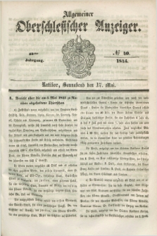 Allgemeiner Oberschlesischer Anzeiger. Jg.43, № 40 (17 Mai 1845)