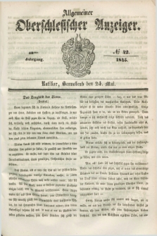 Allgemeiner Oberschlesischer Anzeiger. Jg.43, № 42 (24 Mai 1845)