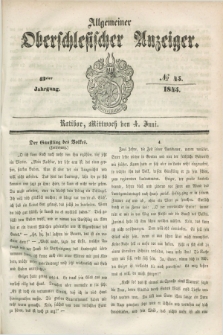 Allgemeiner Oberschlesischer Anzeiger. Jg.43, № 45 (4 Juni 1845)