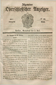 Allgemeiner Oberschlesischer Anzeiger. Jg.43, № 54 (5 Juli 1845)