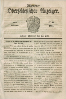 Allgemeiner Oberschlesischer Anzeiger. Jg.43, № 59 (23 Juli 1845)