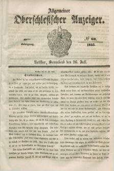 Allgemeiner Oberschlesischer Anzeiger. Jg.43, № 60 (26 Juli 1845)